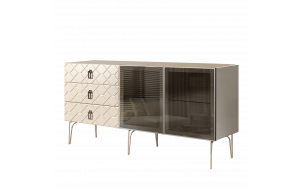 Комод для гостиной Богемия Фарфале (Bogemia Farfalle) БМКМ-4(Fa) [5]